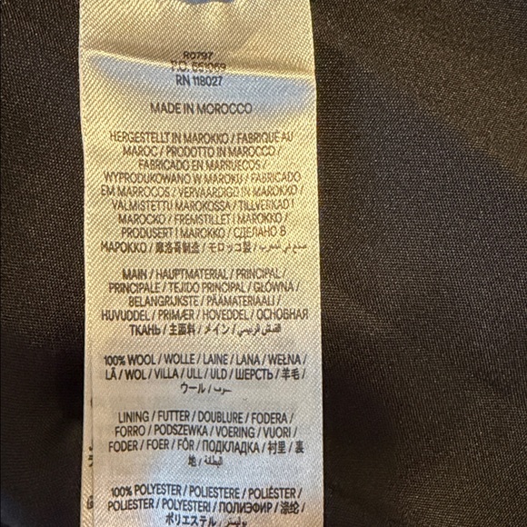 Boden NWT Fit and Flare Houndstooth Wool Skirt. Size 12. - Picture 3 of 8